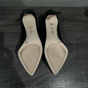 BRAND NEW woman heels JESSICA SIMPSON brand with shiny black rhinestones
